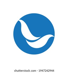 Ocean Wave Logo vector illustration design Template - Vector