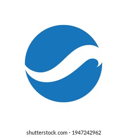 Ocean Wave Logo vector illustration design Template - Vector