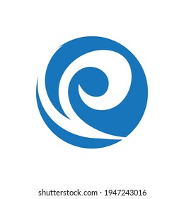 Ocean Wave Logo vector illustration design Template - Vector