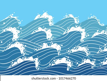 Ocean wave vector