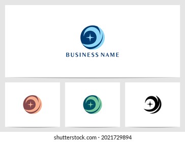 Ocean Waves And Star Logo Design