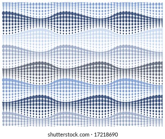 ocean waves texture in vector mode