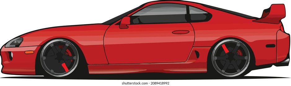 54 Toyota Supra Stock Vectors, Images & Vector Art | Shutterstock