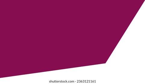 Ocher corner of decorative geometric shape