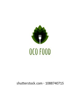 Oco Food Vector Template Design Illustration