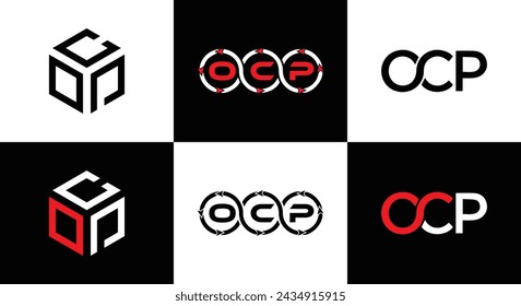 OCO logo. O C O design. White OCO letter. OCO, O C O letter logo design. Initial letter OCO linked circle uppercase monogram logo.