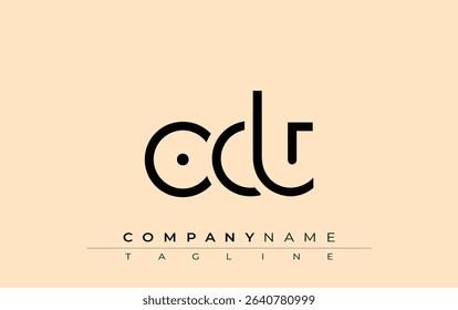 OCT abstract letter design. Modern Business Logo Design With Abstract Typography and Contemporary Style