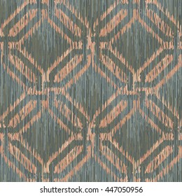 Octagon chain link pattern seamless background tile