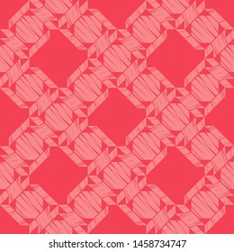 Octagon. Ethnic boho seamless pattern. Patchwork texture. Weaving. Traditional ornament. Tribal pattern. Folk motif. Can be used for wallpaper, textile, wrapping, web.