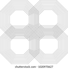 Octagon Geometric Pattern
