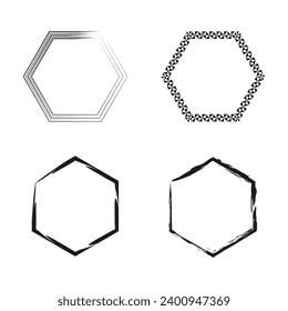 Octagon icon. Vector illustration. EPS 10.