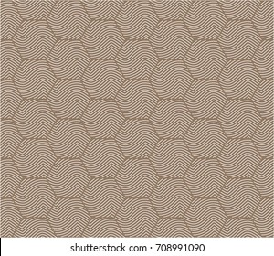 Octagon line pattern vector for textile, wallpaper, background.