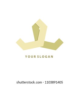 octagon logo vector template design icon