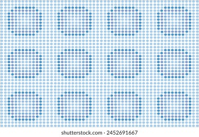 Octagonal pattern, background, polka dots, gradient, dots, abstract, colorful, modern, vector.