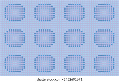 Octagonal pattern, background, polka dots, gradient, dots, abstract, colorful, modern, vector.