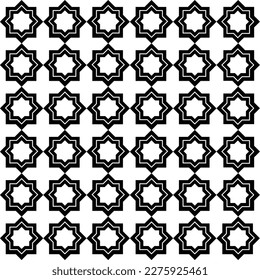 octagonal patterned background as a symbol of Islam with a variety of nice and unique color variants suitable for backgrounds, welcoming decorations and so on