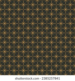 Octagonal star on a dark background