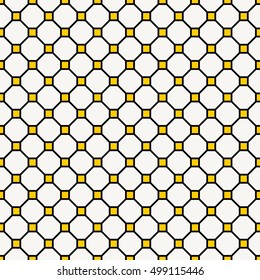 Octagons and squares tiling pattern