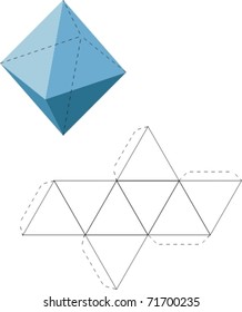 Octahedron Net