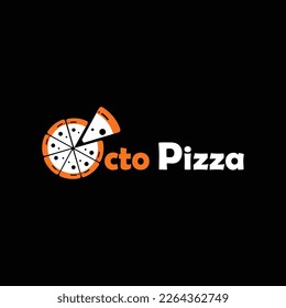 Octo Pizza Logo Idea for Pizza Shop and Restaurant