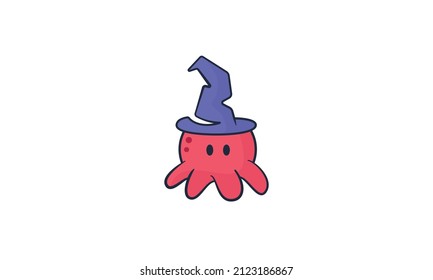 Octo Wizard for kid logo apparel, or any business kid