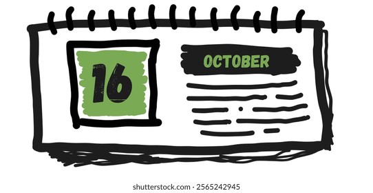 October 16th: A Day on the Calendar