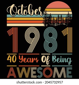 
october 1981 40 years of being awesome