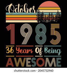 october 1985 36 years of being awesome