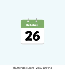 October 26: A Day on the Calendar