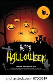 October 31 Halloween Is A Holiday Of The Year Has To Dress As A Ghost, The Carved Lantern Jack - O '- Bonfires, Telling Scary Stories And Watching Horror Movies.