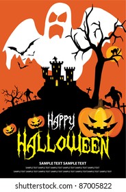 October 31 Halloween Is A Holiday Of The Year Has To Dress As A Ghost, The Carved Lantern Jack - O '- Bonfires, Telling Scary Stories And Watching Horror Movies.