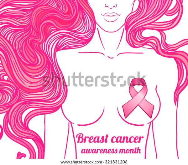 October Breast Cancer Awareness Month Annual Stock Vector Royalty