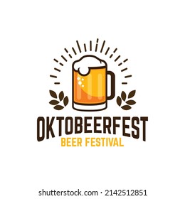 October Fest Label. Beer Festival Logo