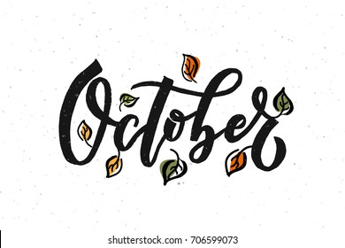 140,598 October lettering Images, Stock Photos & Vectors | Shutterstock