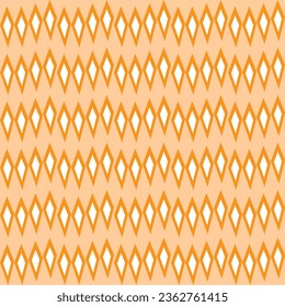 October sameless rhombus design pattern