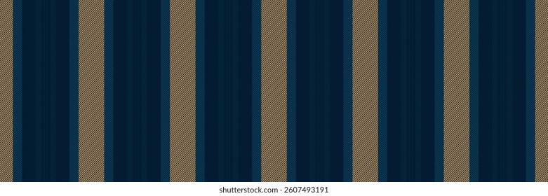 October vertical lines vector, store seamless stripe background. Outfit texture pattern fabric textile in dark and orange colors palette.