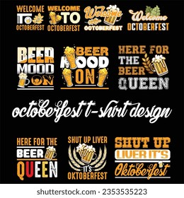 Octoberfest cita el nuevo diseño gráfico de camisetas 