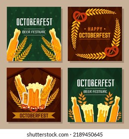 Octoberfest social media post design