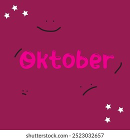 oktober, oktober, oktober glücklich, traurig