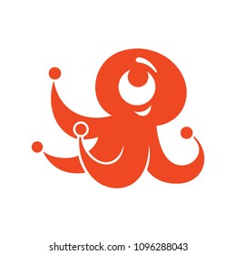 Octopus Abstract Sign Stock Vector (Royalty Free) 1096288043 | Shutterstock