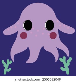 Octopus Adorabilis clip art, Cute octopus art, Adorabilis illustrations