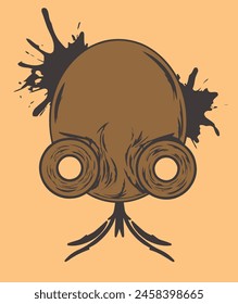 Octopus Alien Monster from Another Galaxy