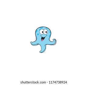 Octopus Animal Logo