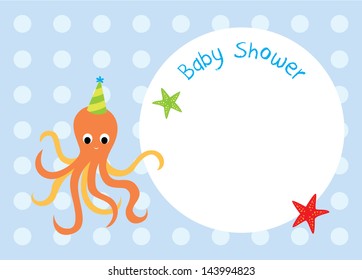 octopus baby shower