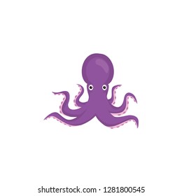 octopus cartoon vector