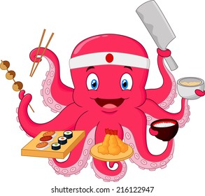 Octopus chef