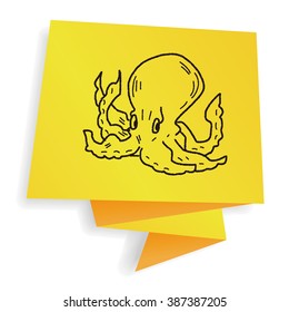 octopus doodle