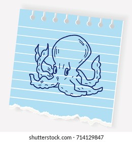 octopus doodle