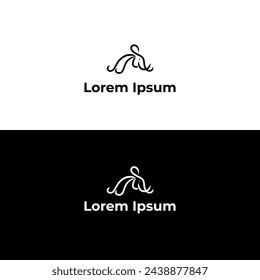 octopus and elephant logo designt concept,suitable for restaurant logo,zoo company