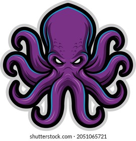 OCTOPUS ESPORTS LOGO VECTOR DESIGN